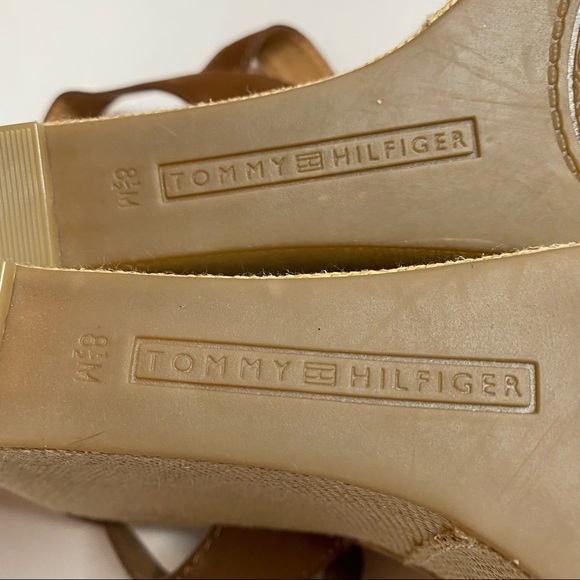 Tommy Hilfiger Wedge Sandals 8.5M New - Picture 6 of 8